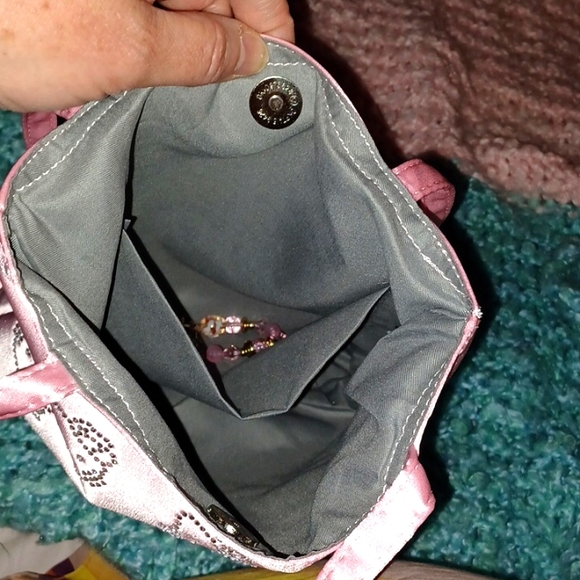 Hello Kitty's Pink Satin 💗 Purse and Bracelet - Picture 5 of 6